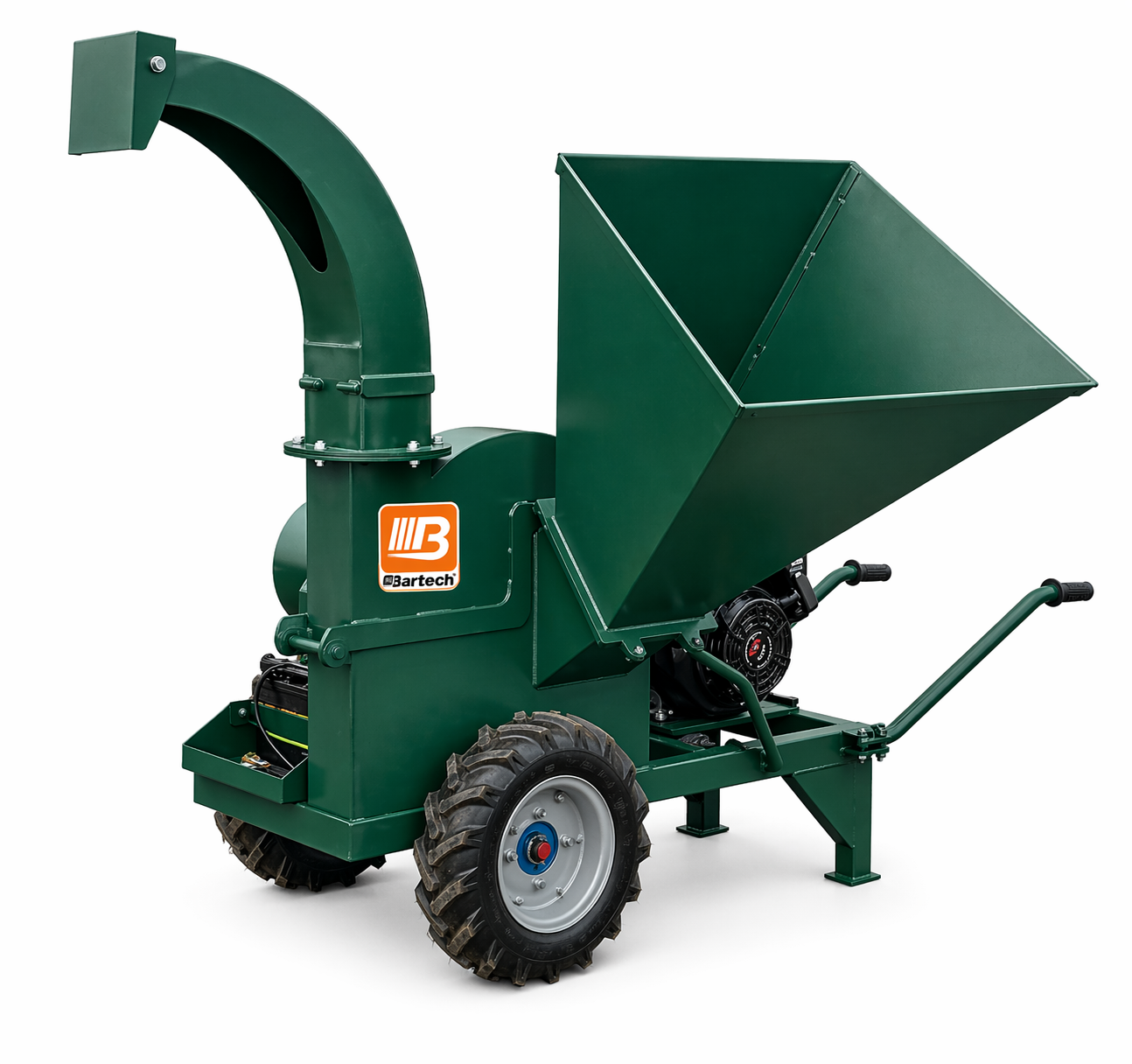 Bartech Benzinli Dal Parçalama Makinası - 16 Hp, 8 Cm Dal