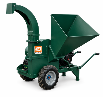 Bartech Benzinli Dal Parçalama Makinası - 16 Hp, 8 Cm Dal