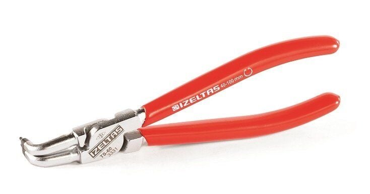 İzeltaş  İç Segman Pense 130 Mm Yaysız Eğri (3331120130)