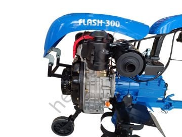Flash 300 Dynomo 178F Dizel Çapa Makinesi 3+1 Vites 7 Hp Şanzımanlı İpli