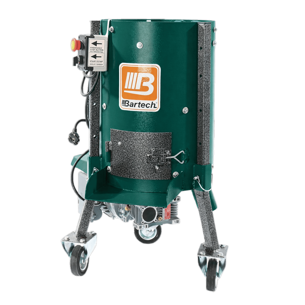 Bartech 50 Litre Ceviz Soyma Makinası - 0,37 Kw, 120-180 Kg/Saat, 20 Kg Kapasite