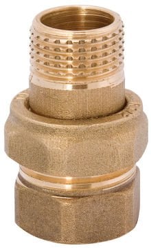 Tds 1 1/4'' DN32 Düz Sarı Rakor 338