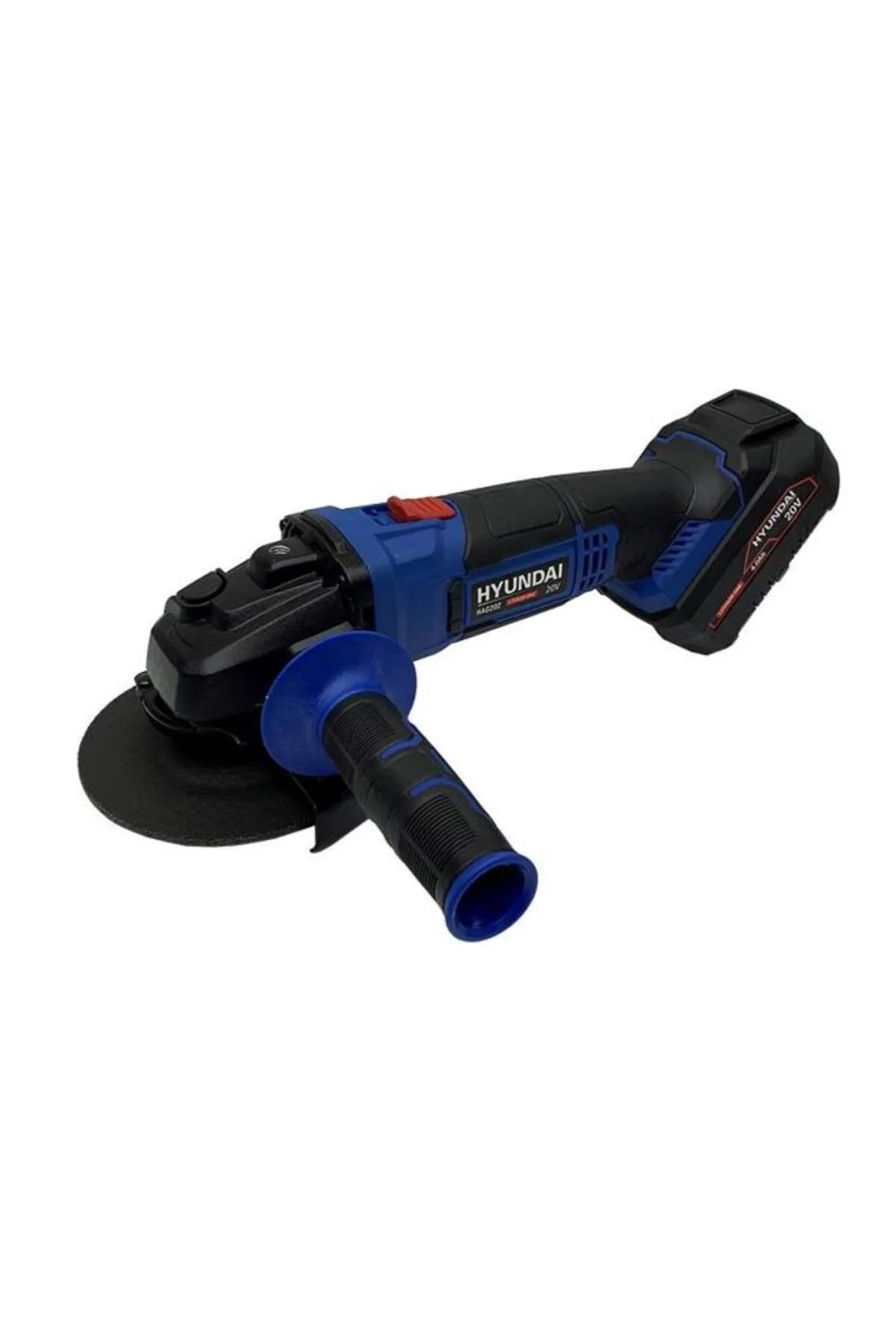 Hyundai HAG202 Akülü Köşe Taşlama 20V (1X4Ah Akülü)