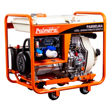 Palmera PA850DJK5A Dizel Marşlı Monofaze Jeneratör 6,9 Kva Ats Uyumlu