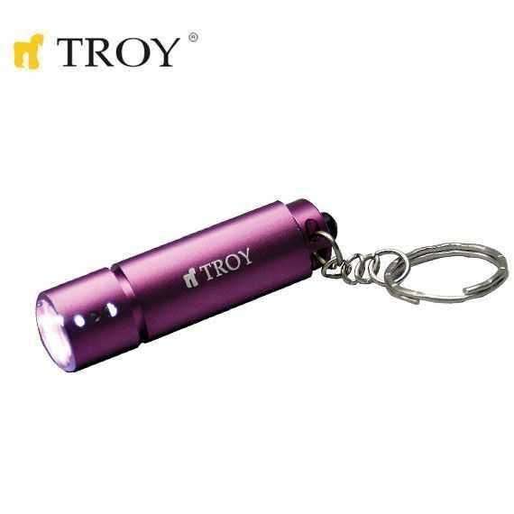 TROY 28086 Mini LED El Feneri ve Anahtarlık (24 Adet, Standlı)