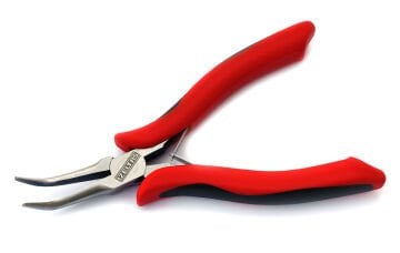 İzeltaş  Elektronikçi Sivri Uçlu Eğri Kargaburun 150 Mm  (3556140150)