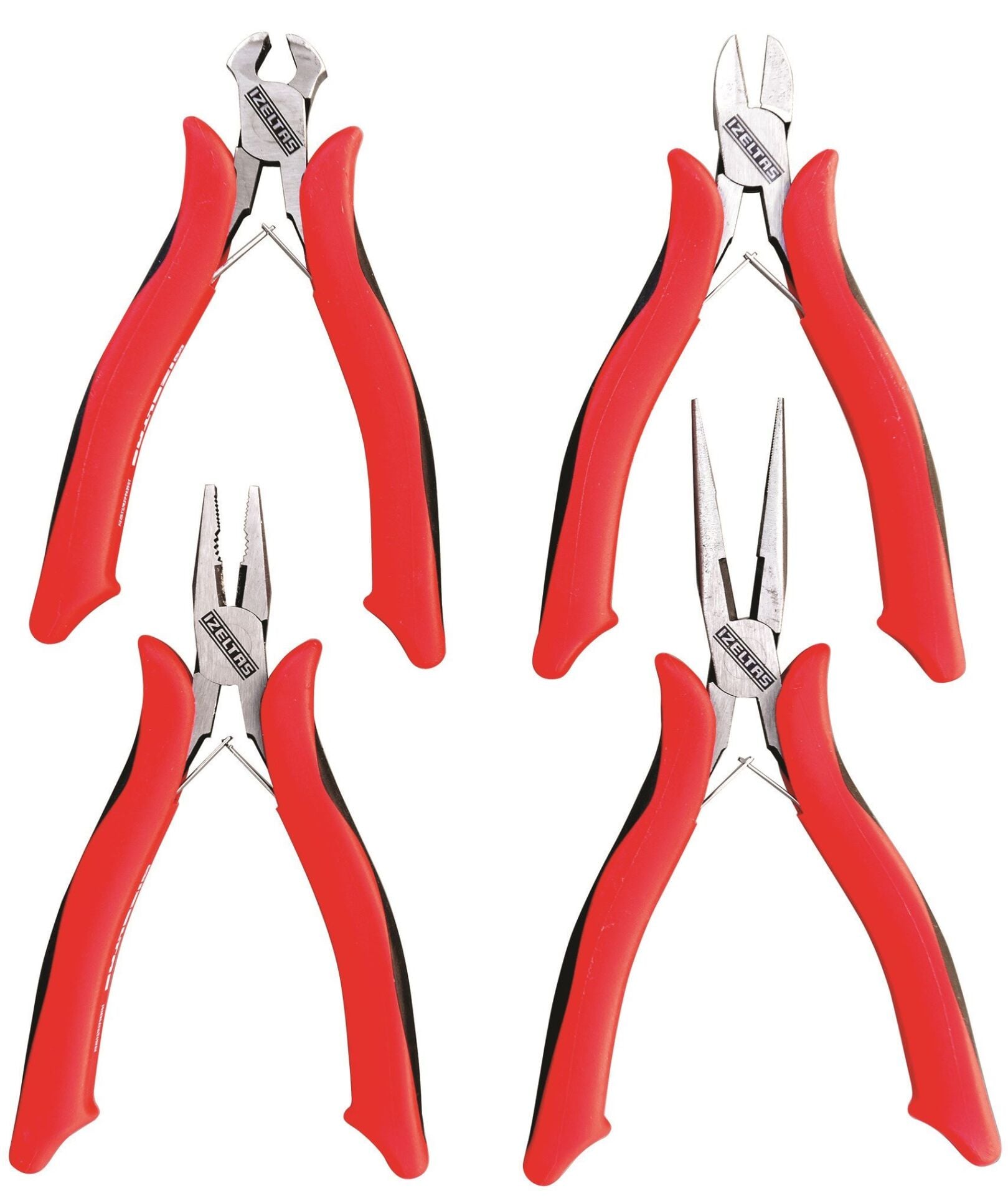 İzeltaş  Elektronikçi Keski Ve Pense Seti 4 Parça (3560002104)