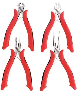 İzeltaş  Elektronikçi Keski Ve Pense Seti 4 Parça (3560002104)