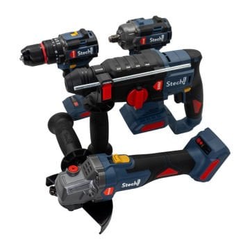 StechEnd SXS403 Akülü Alet Seti 20 V (SX22-SX35-SX44-SX52)