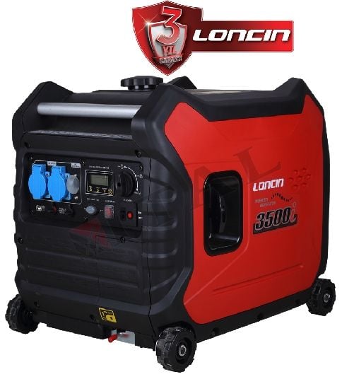 Loncin LC3500I Benzinli İnverter Jeneratör 3.5 kW (Marşlı, Monofaze)