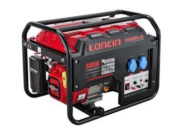 Loncin LC3000DAS Benzinli Jeneratör 2.8 kW (Marşlı, Monofaze)