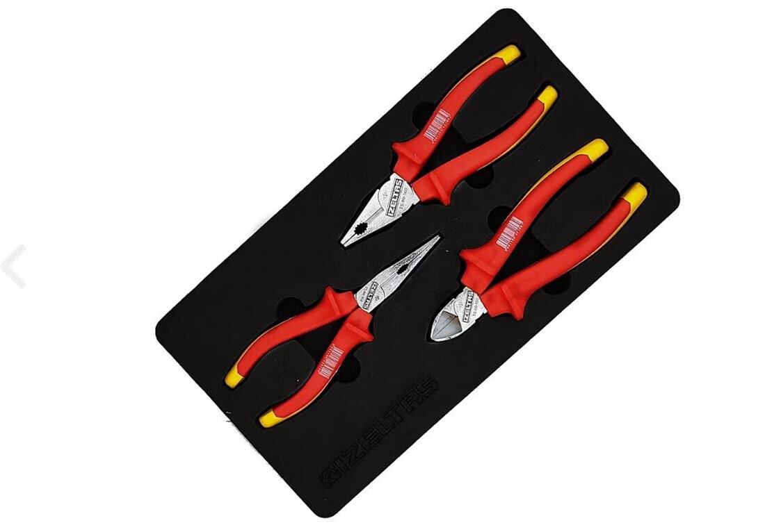 İzeltaş  160 Mm Elektrikçi İzoleli 1000 V  Seti ( 3 Parça ) (3020006003)