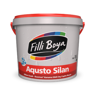 Filli Boya Aqusto Silan Silikonlu Dış Cephe Boyası 15 Lt