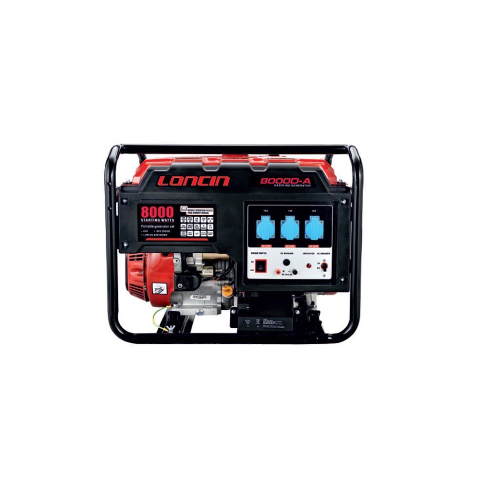 Loncin LC8000DAS-3 Benzinli Jeneratör 6.5 kW (Marşlı, Trifaze)