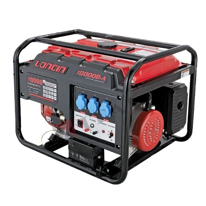 Loncin LC10000DAS Benzinli Jeneratör 8.5 kW (Marşlı, Monofaze)