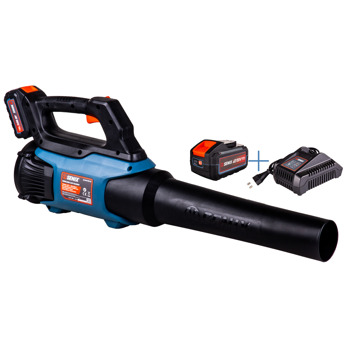 Senix BLAX2-M3-EU Akülü Üfleme Makinesi 6.0Ah Akü ve Şarj Aleti