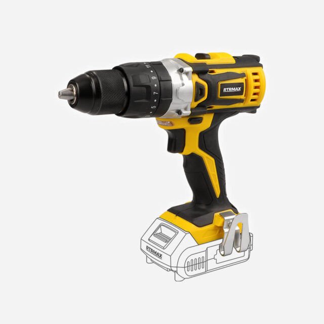 Rtrmax Rtx1816B Akülü Darbeli Matkap 18V *Aküsüz* X-Lion