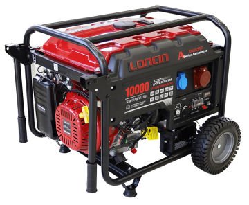 Loncin LC10000DAS-3 Benzinli Jeneratör 8.5 kW (Marşlı, Trifaze)