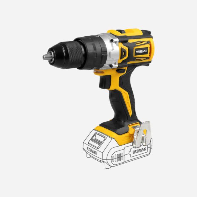 Rtrmax Rtx2014B Akülü Darbeli Matkap 18V (Kömürsüz) *Aküsüz* X-Lion