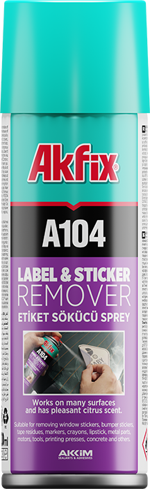 Akfix A104 Etiket Sökücü Sprey  200 Ml