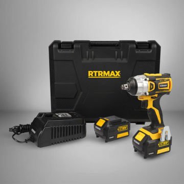 Rtrmax Rtx2028 Akülü Somun Sıkma 18V 250Nm 2X4Ah Akü (Kömürsüz) X-Lion