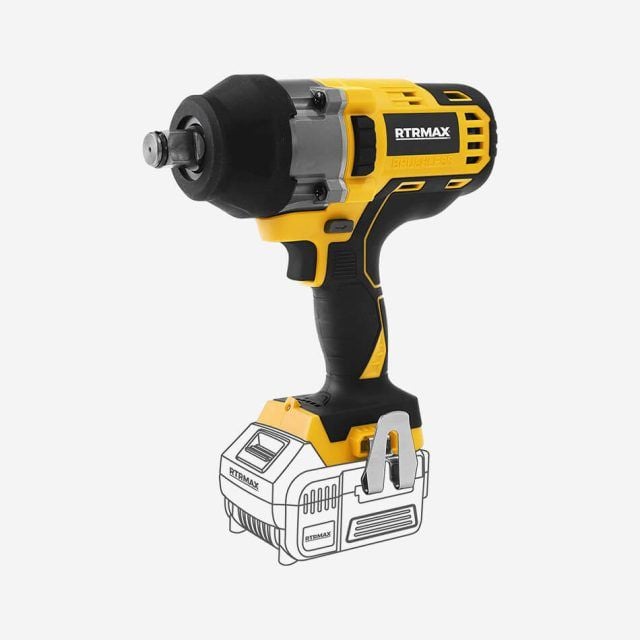 Rtrmax Rtx2030B Akülü Somun Sıkma 18V 800Nm (Kömürsüz) *Aküsüz* X-Lion