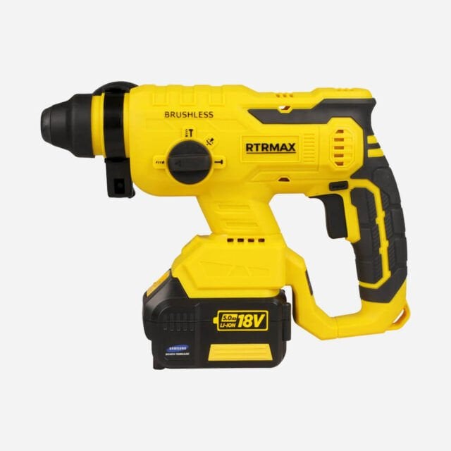 Rtrmax Rtx2095 Akülü Elektropnömatik Kırıcı-Delici 18V, 2.2 J, 2X4 Ah Akü (Kömürsüz) X-Lion