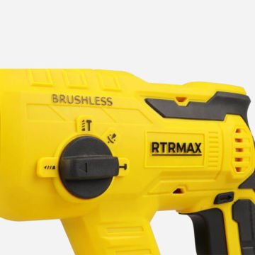 Rtrmax Rtx2095 Akülü Elektropnömatik Kırıcı-Delici 18V, 2.2 J, 2X4 Ah Akü (Kömürsüz) X-Lion