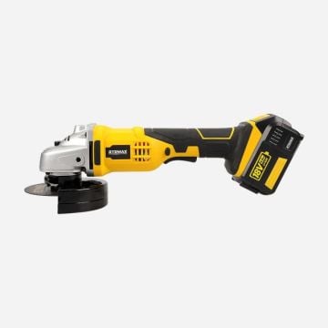 Rtrmax Rtx1825 Akülü Avuç Taşlama 115Mm, 18V, 2X4Ah Akü X-Lion
