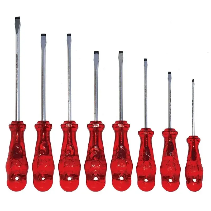 İzeltaş  Kraft Seri Düz Uçlu Tornavida Serisi 8 Parça (4100008108)