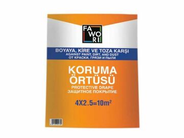 Fawori Koruma Örtüsü Hışır Örtü 4*12,5m 50 M2