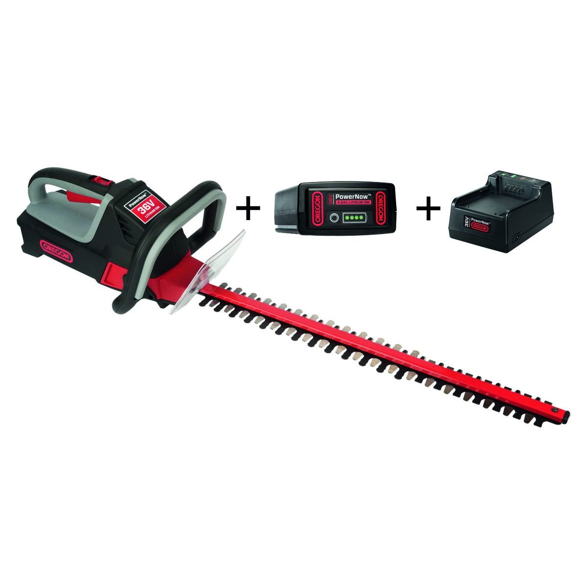 Oregon HT275 Akülü Çit Biçme Makinası Tek Akülü 4.0 Ah Akü + C600 Şarj Cihazı