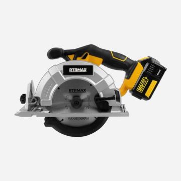 Rtrmax Rtx1836 Akülü Daire Testere 165Mm,18V,2X4Ah Akü X-Lion