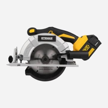 Rtrmax Rtx2038 Akülü Daire Testere 165Mm,18V,2X4Ah Akü (Kömürsüz) X-Lion