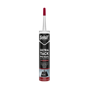 Selsil Ultra Tack No Nail Güçlü Montaj Yapıştırıcı 290 Ml Beyaz