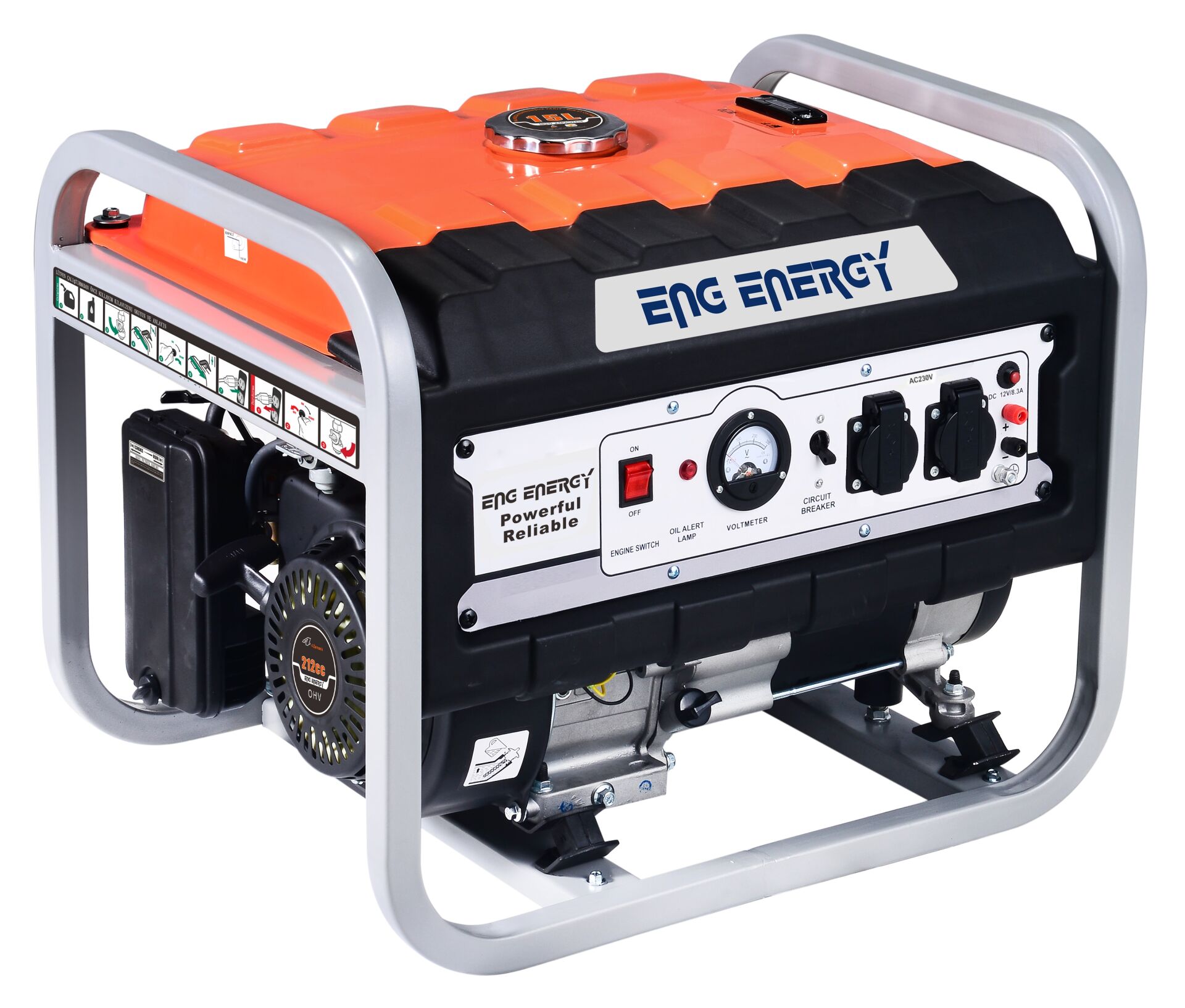 Energy KM4000-M Benzinli Jeneratör 2.8kW