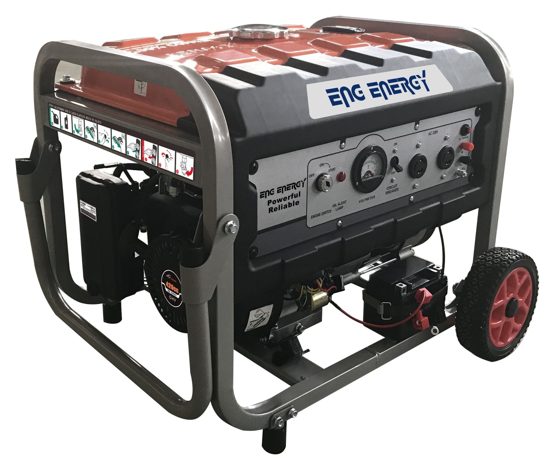 Energy KM8000-ME Benzinli Jeneratör Marşlı 6.0kW