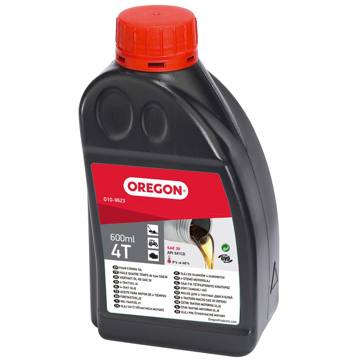 Oregon O10-9623 Dört 4 Zamanlı Motor Yağı 600Ml