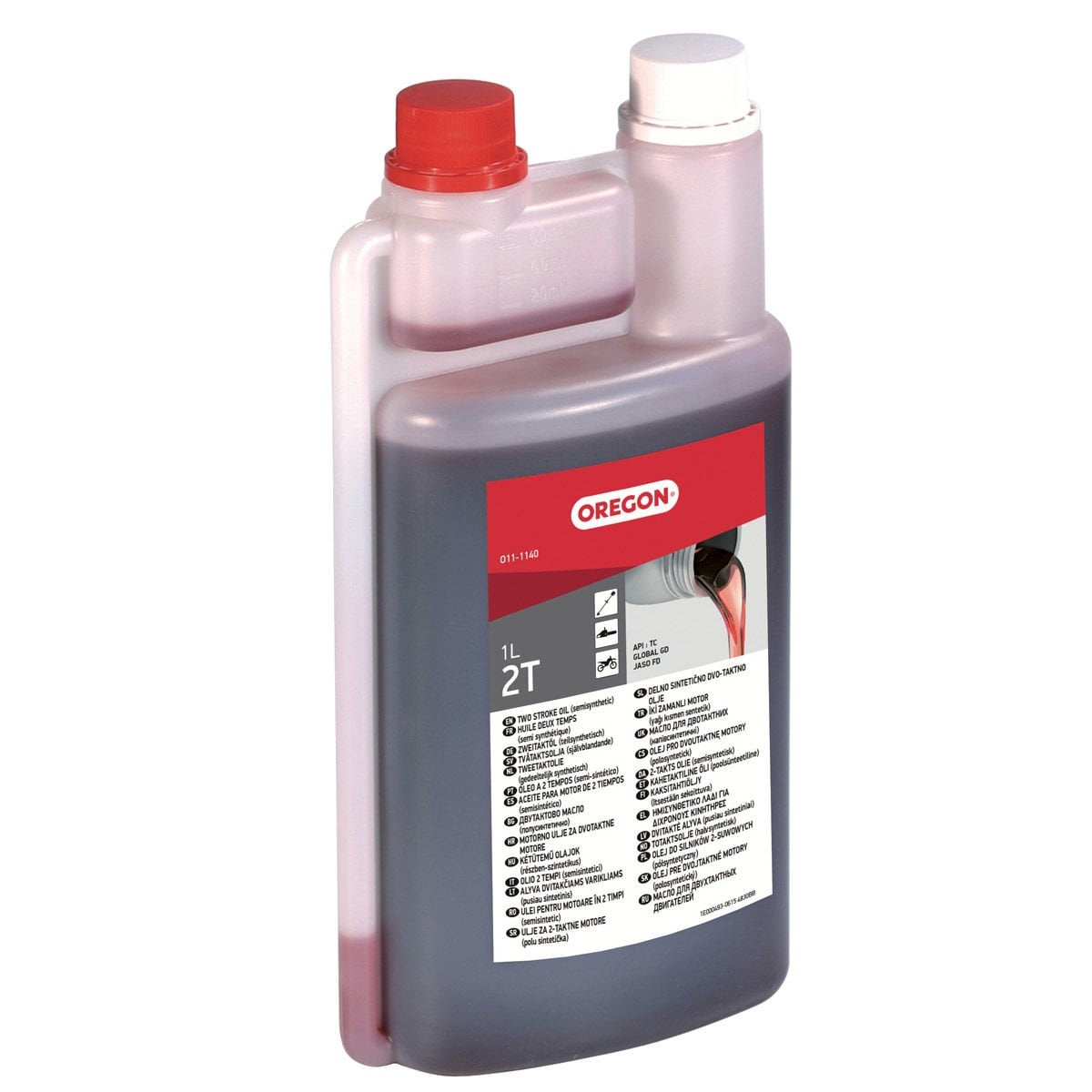 Oregon O11-1140 İki 2 Zamanlı Motor Yağı Ölçekli 1Lt