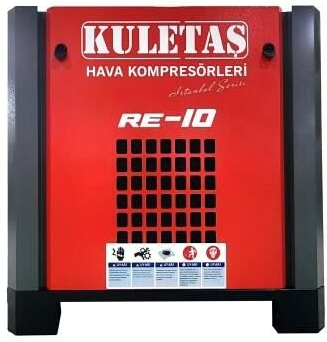 Kuletaş RE-10 Endüstriyel Vidalı Hava Kompresörü 10 Hp