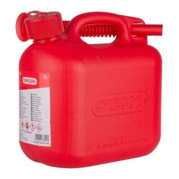 Oregon O42-970 Benzin Bidonu 5Lt Kırmızı