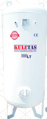 Kuletaş 500 Litre Dik Hava Tankı 8 Bar