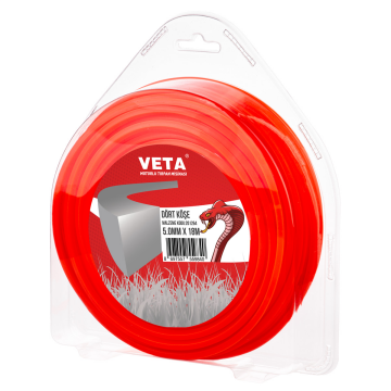 Veta 201264 Misina Pro 5.0 Mm 18 Metre Turuncu 4 Köşe