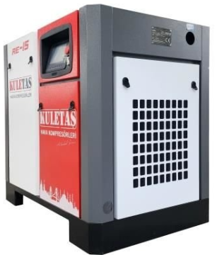 Kuletaş RE-15 Endüstriyel Vidalı Hava Kompresörü 15 Hp