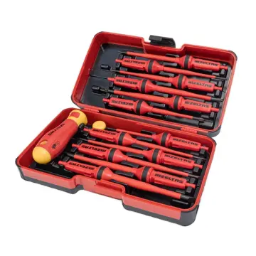 İzeltaş  1000V İzoleli Elektro Slim Tornavida Seti 14 Parça (14000005342)