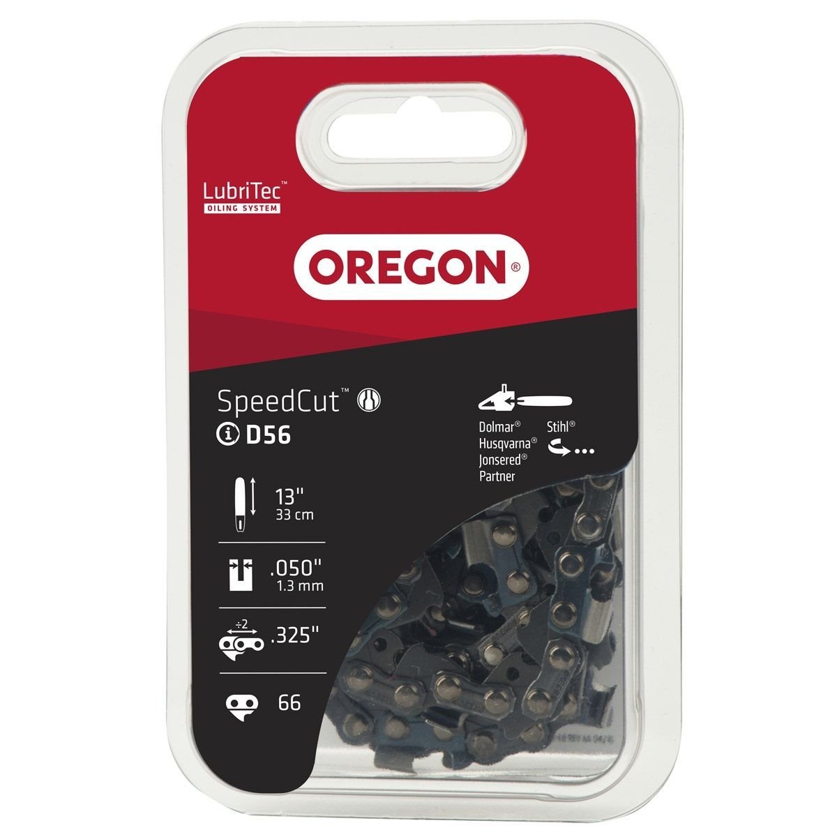 Oregon Q20BP066E Motorlu Testere Zinciri .325 - 33 Diş Yuvarlak