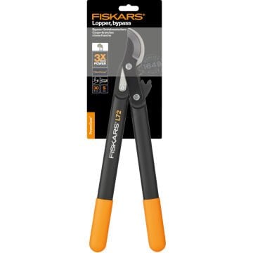 Fiskars 1001555 L72 PowerGear Kalın Dal Budama Makası S Bypass