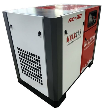 Kuletaş RE-30 Endüstriyel Vidalı Hava Kompresörü 33 Hp