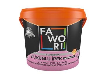 Fawori Silikonlu İpek Antibakteriyel Tam Silinebilir İç Cephe Boyası 15 Litre