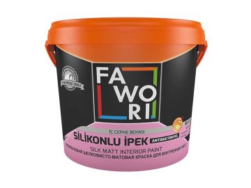Fawori Silikonlu İpek Antibakteriyel Tam Silinebilir İç Cephe Boyası 2,5 Litre
